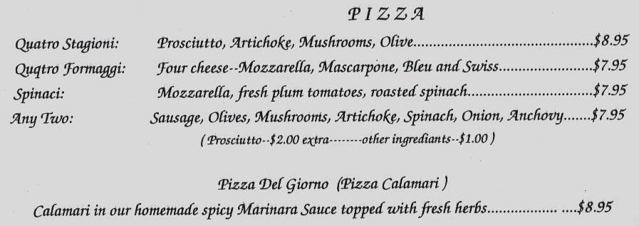 lunch pizza